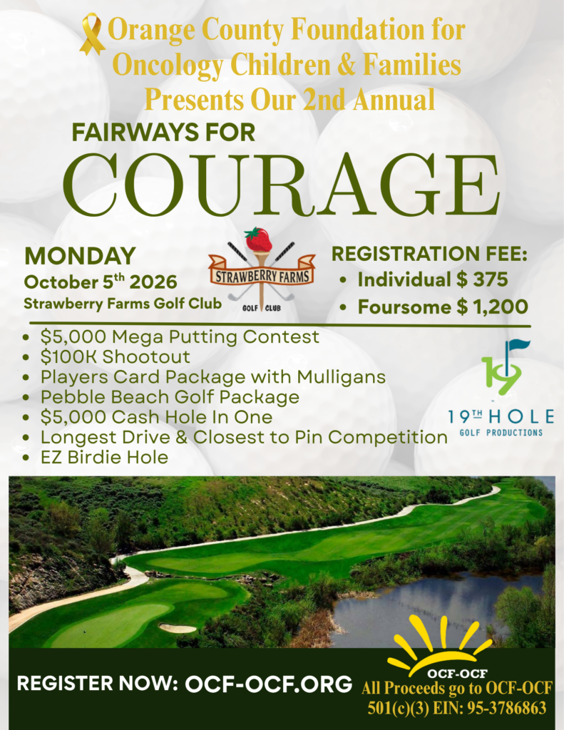 OCF Golf flyer 2026